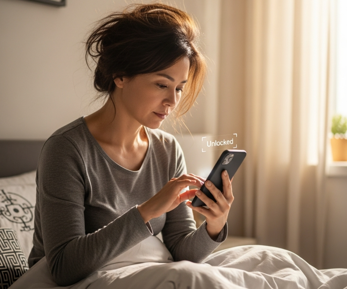 혹시 오늘 아침, 스마트폰 잠금을 어떻게 해제하셨나요?