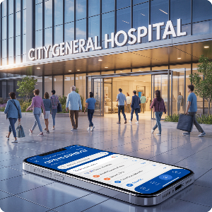 전국 주말(일요일) 문여는 병원 찾기 병원앱 이미지