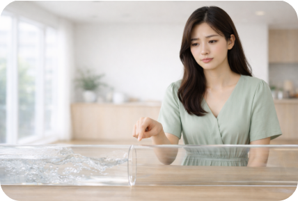 짧은 움직임을 흐름으로 착각하는 순간