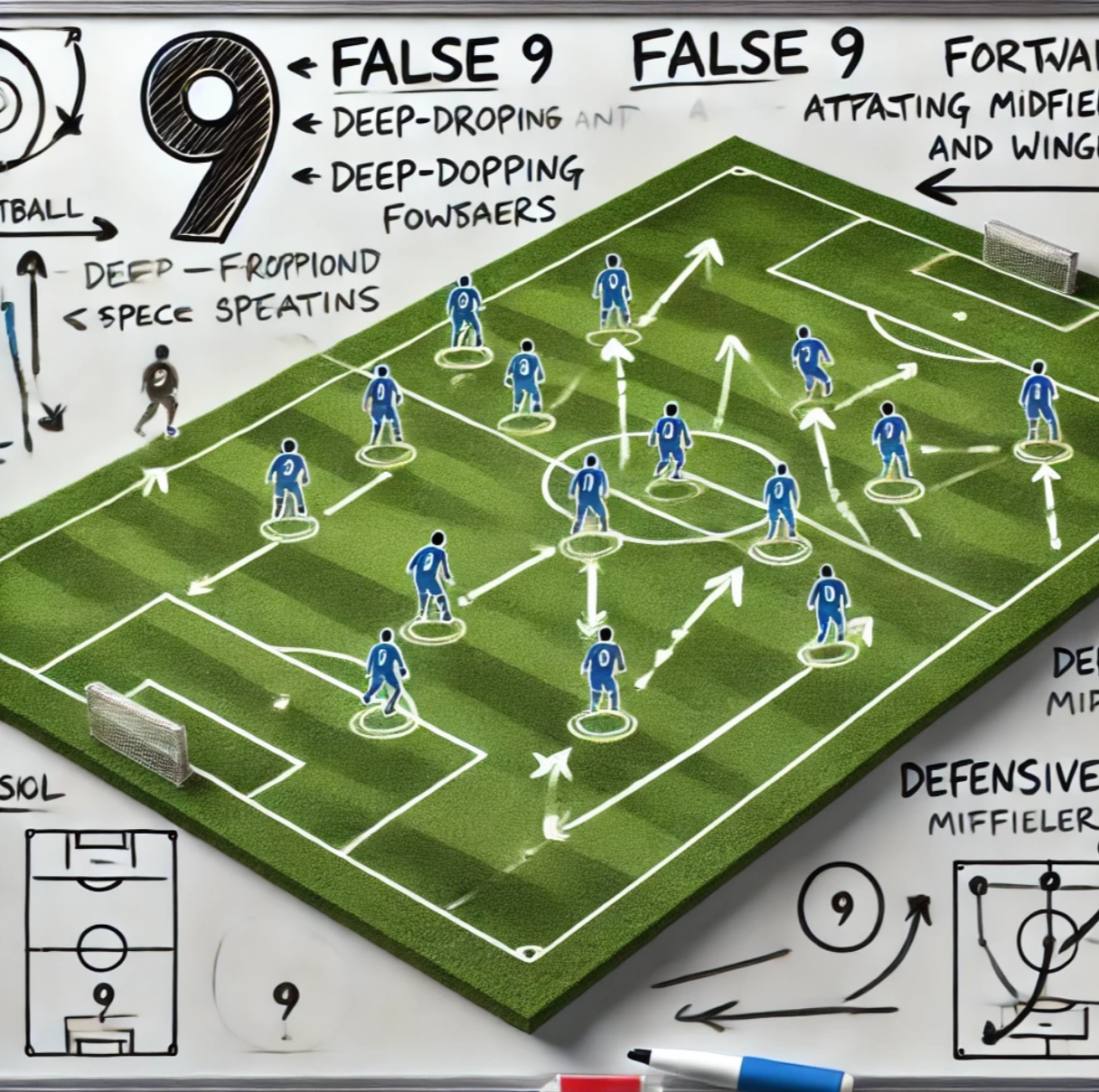 가짜 9번 전술 관련 사진