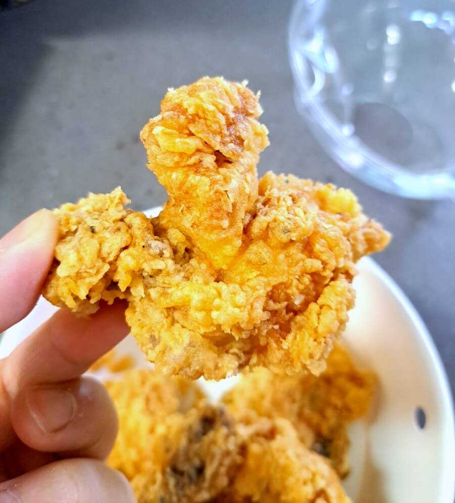 치킨조각