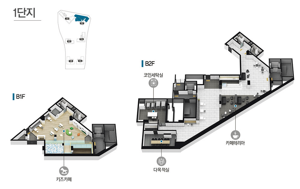 판교밸리자이 1단지 커뮤니티 시설