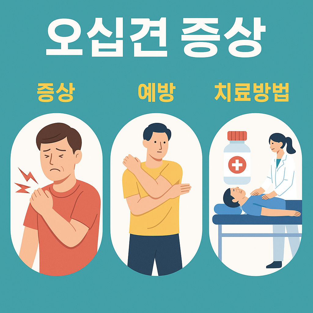 오십견 증상 예방 및 치료방법 총정리 썸네일