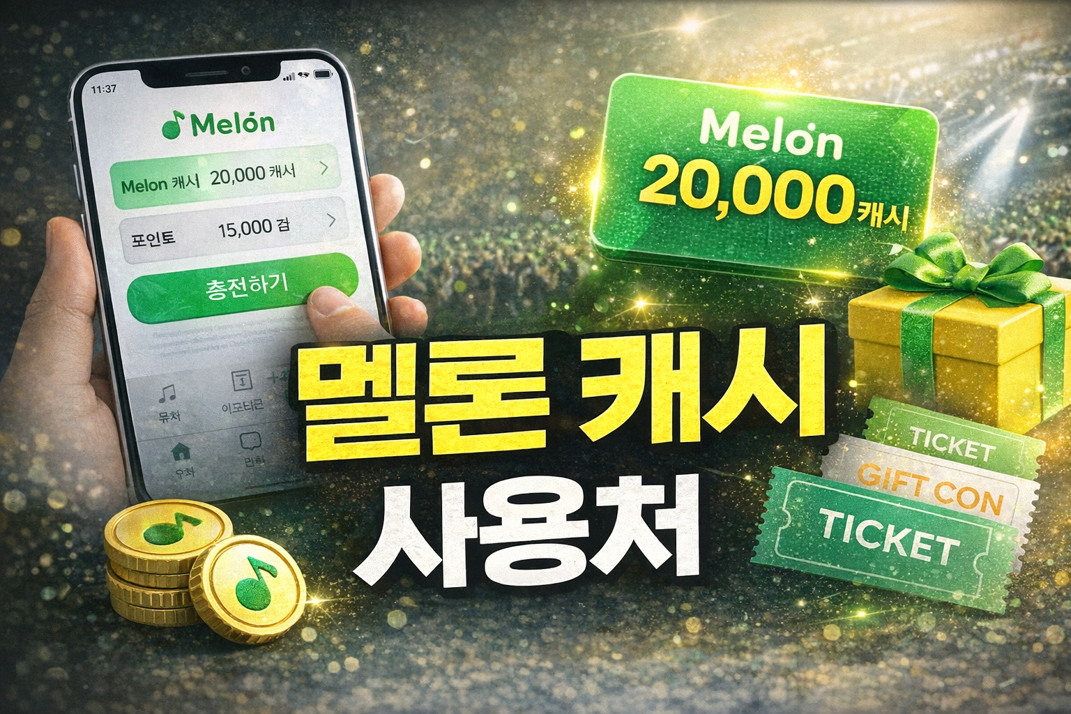 멜론 캐시 사용처