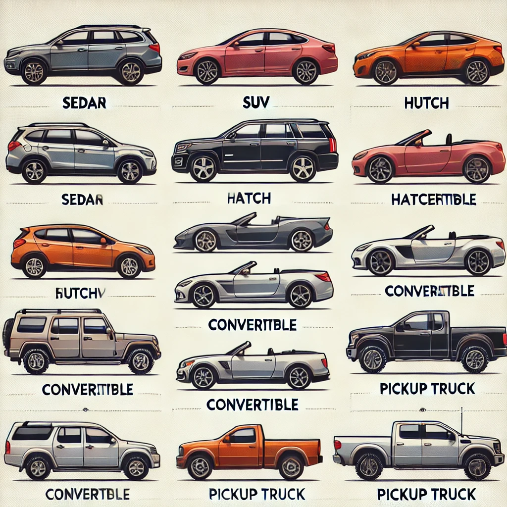 자동차 종류의 특징과 장단점