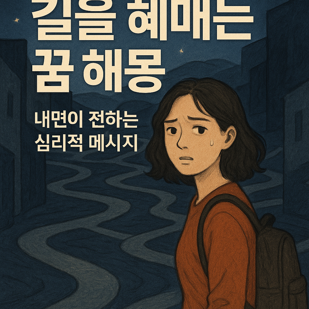 길을 헤매는 꿈