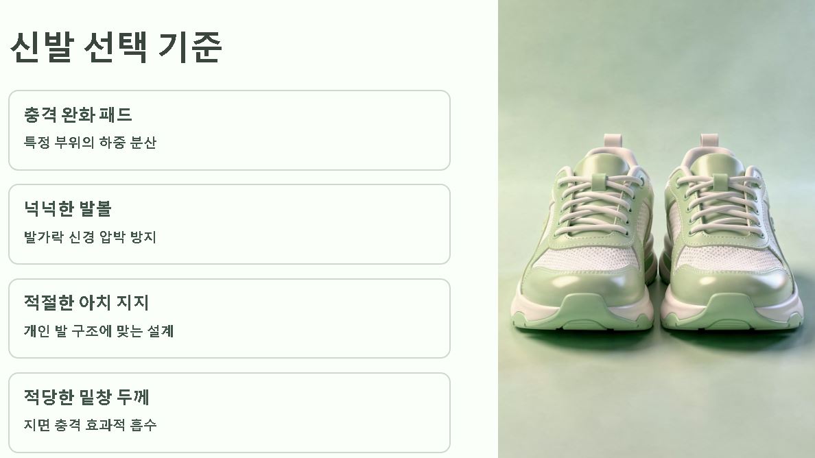 발바닥이 아픈이유 주요 요인