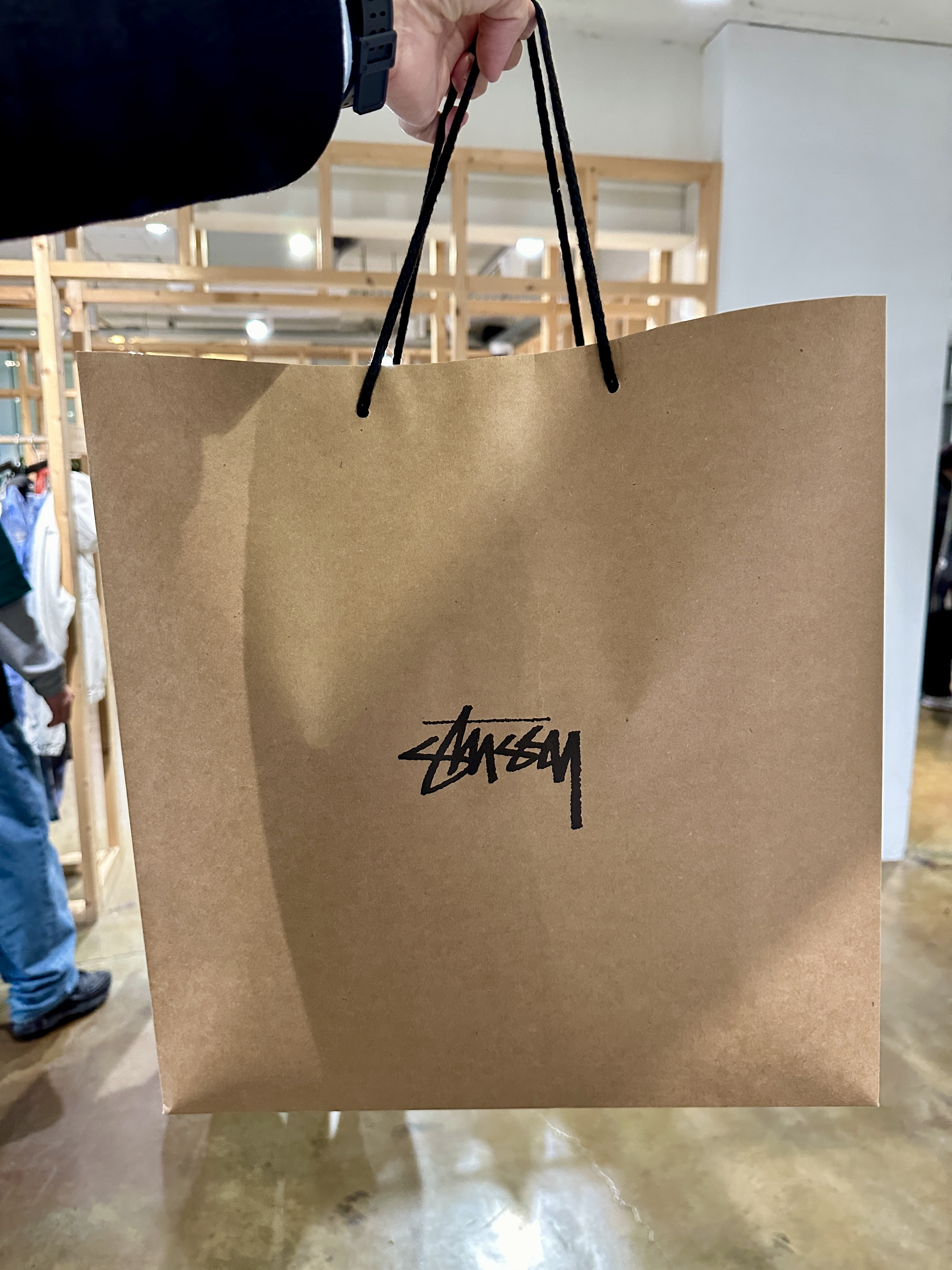 스투시 구매 인증샷