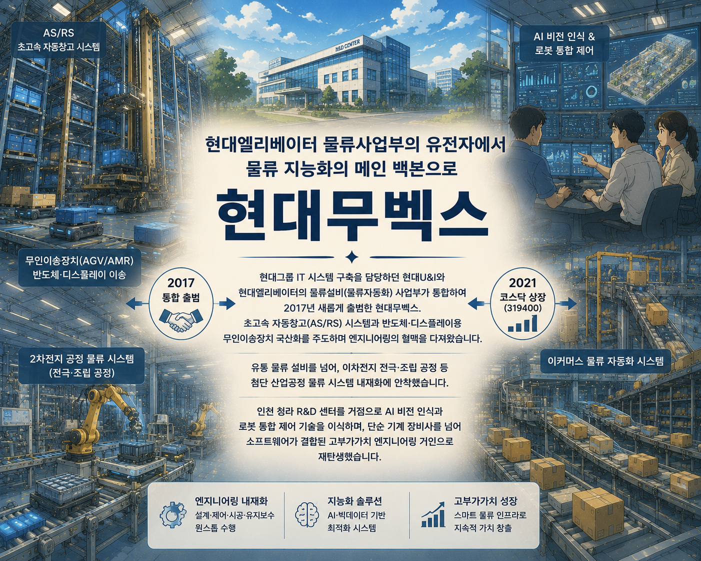 현대무벡스(319400)|물류 인프라의 지능화 사이클과 2차전지·이커머스 턴키 수주가 강제하는 가치 리레이팅