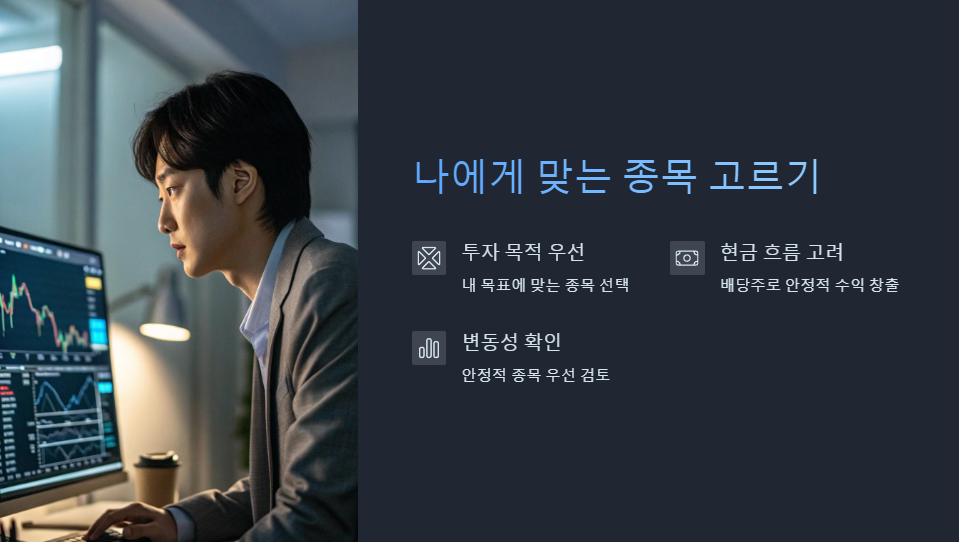 나에게 맞는 종목 고르는법