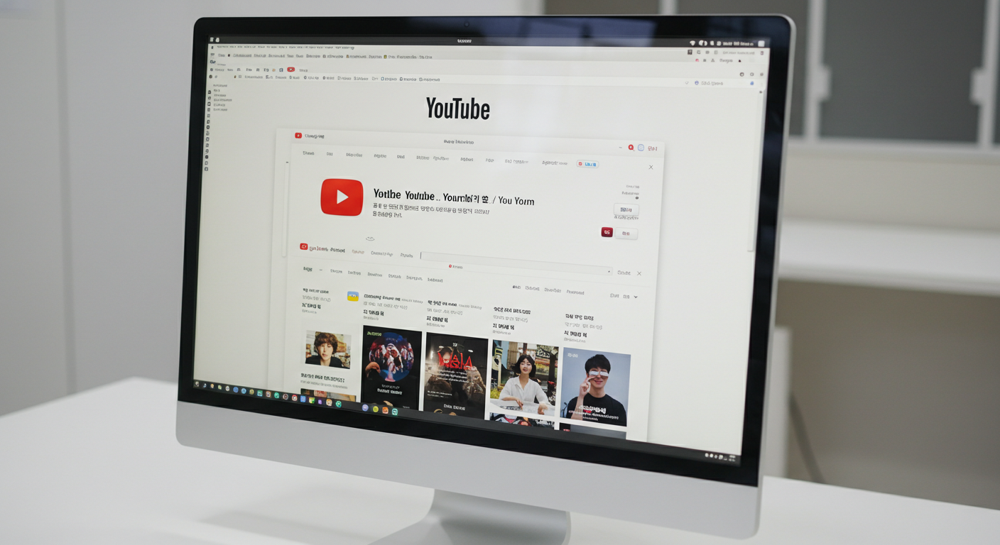 youtube 유튜브 화면확대 유튜브화면세팅