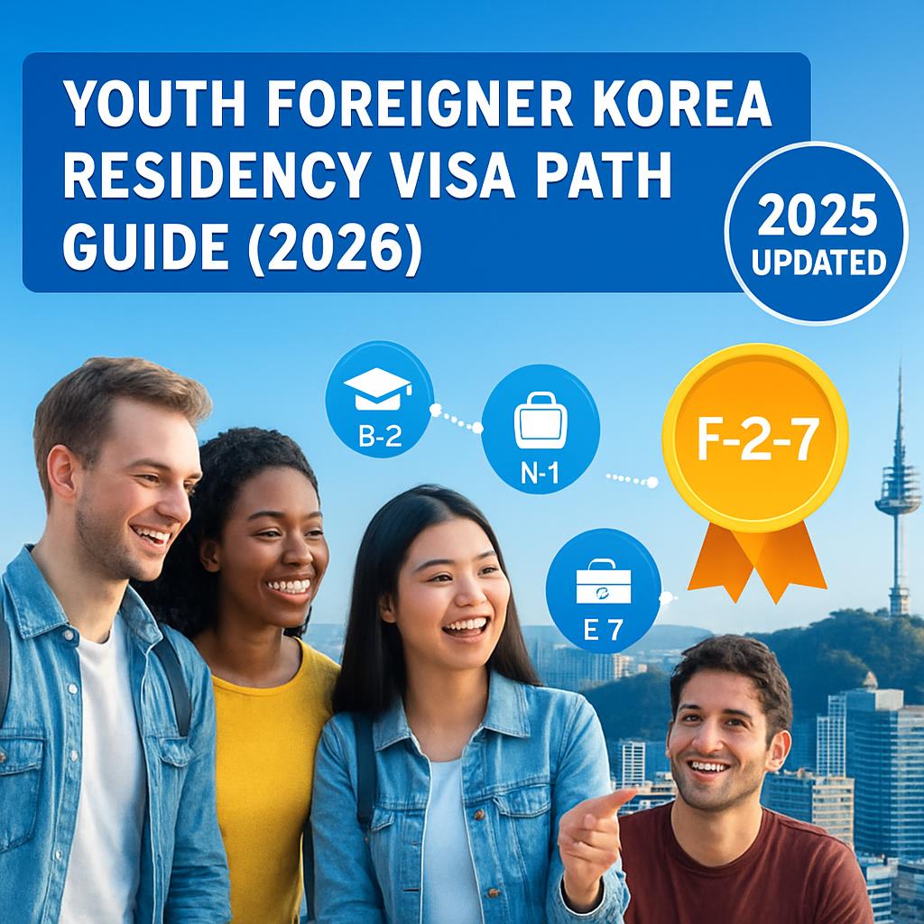 청년 외국인 한국 거주비자 경로 가이드