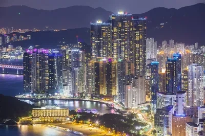 해운대마린시티 전경