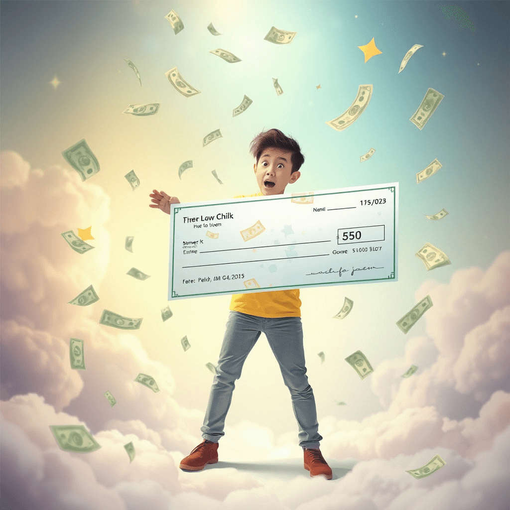 수표 받는 꿈 해몽