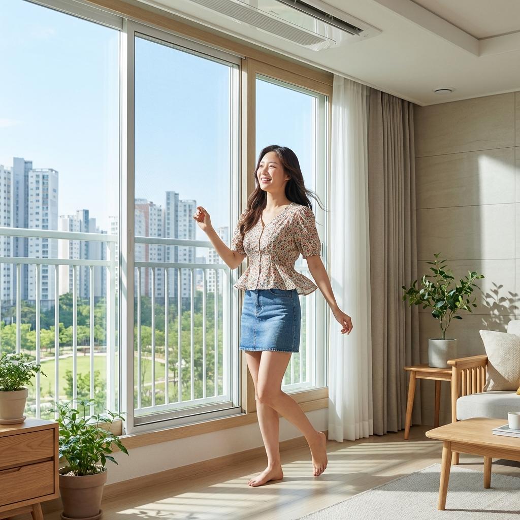 미세먼지 방충망 통풍 안 됨 해결