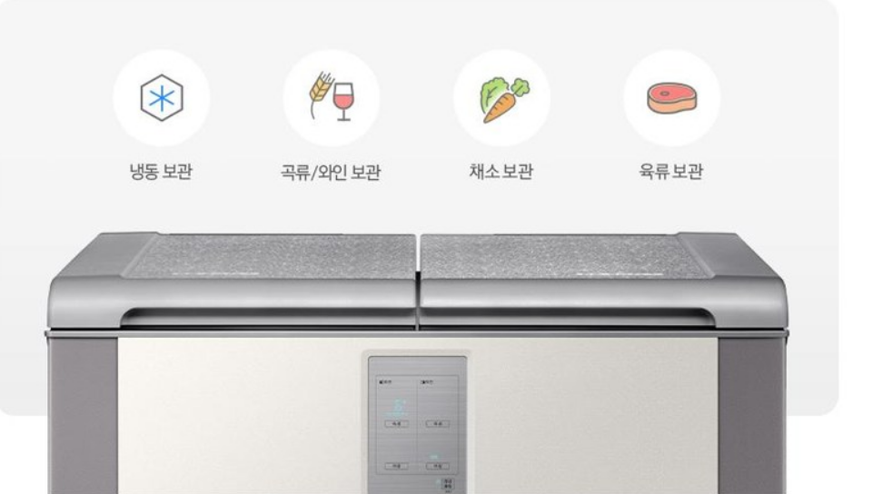 삼성 김치플러스 2도어 김치 냉장고 RP22A3111Z3 기능