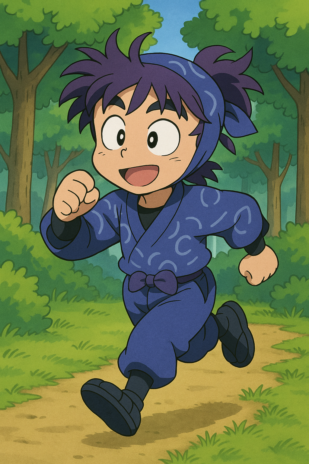 닌자보이 란타로! 닌자 학원에 다니는 학생