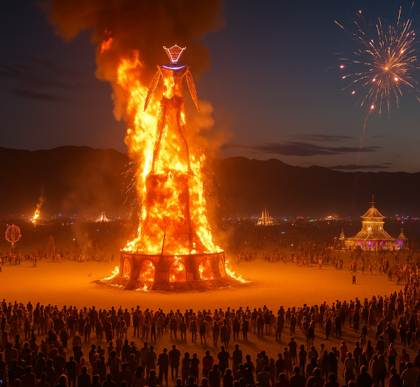 네바다주 버닝맨 페스티벌 관련 사진