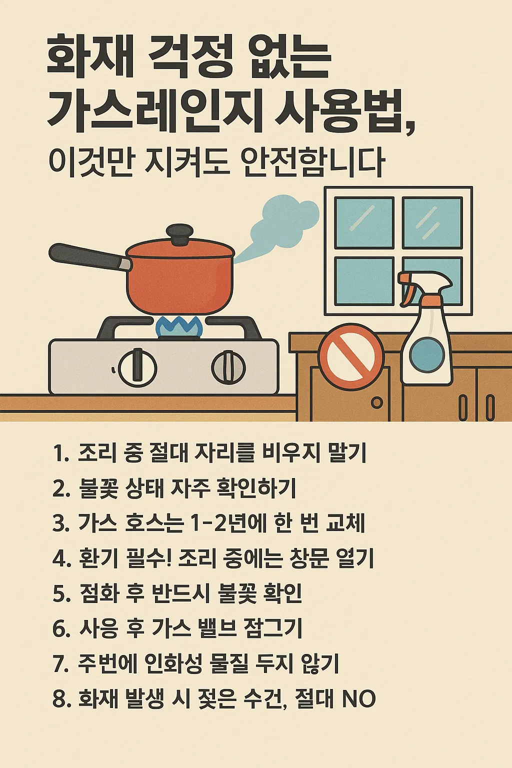 가스레인지 사용법