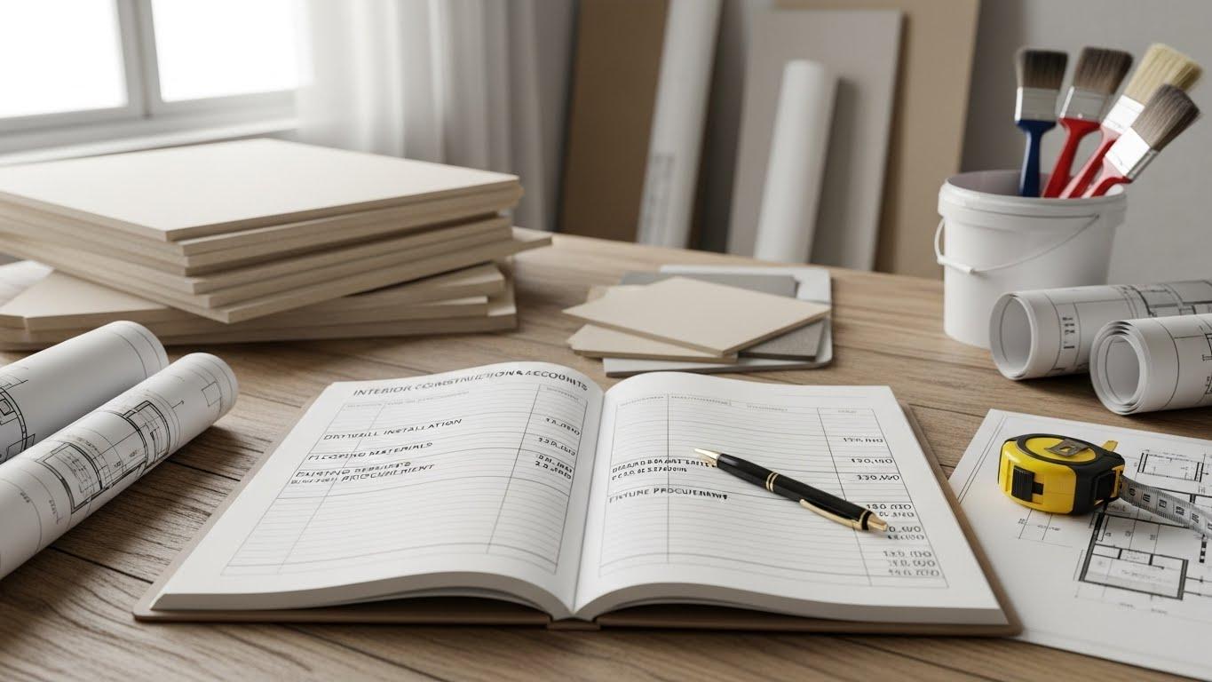 인테리어 공사비 계정과목