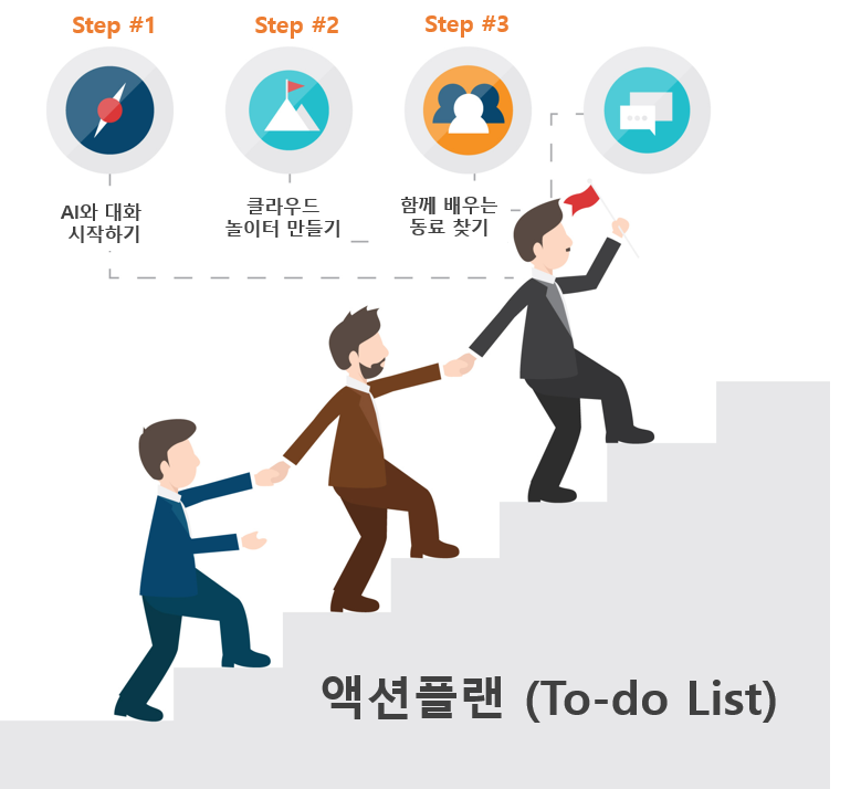 이제 당신의 첫걸음을 내디딜 시간