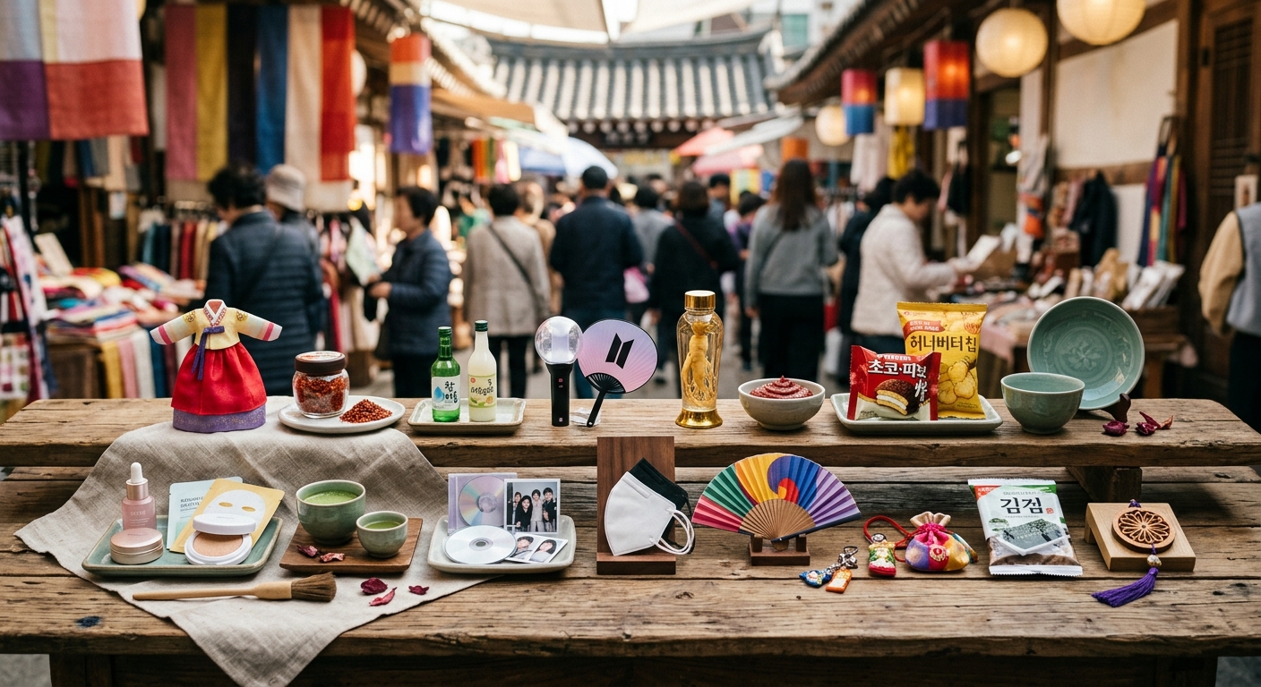 외국인 친구들에게 선물하기 좋은 한국의 대표적인 기념품들