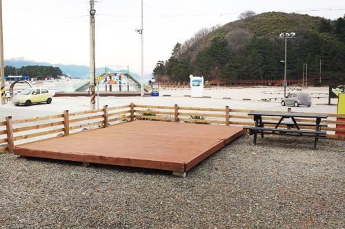 오토캠핑장-데크존