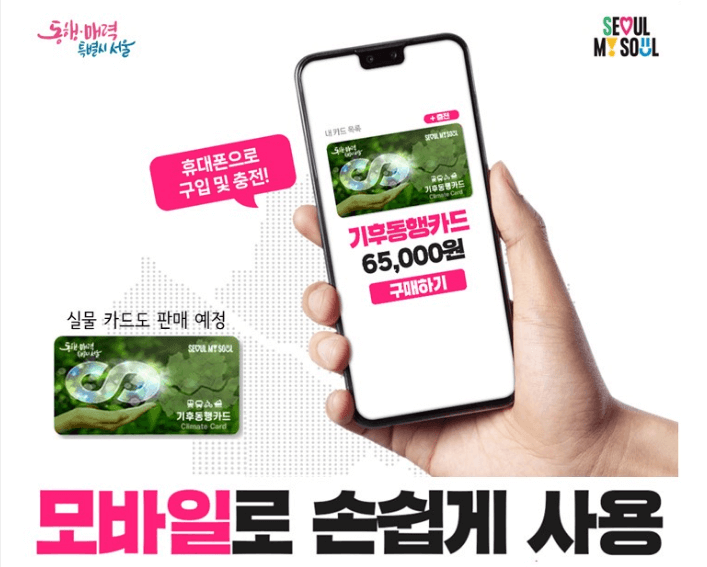 기후동행카드 신청