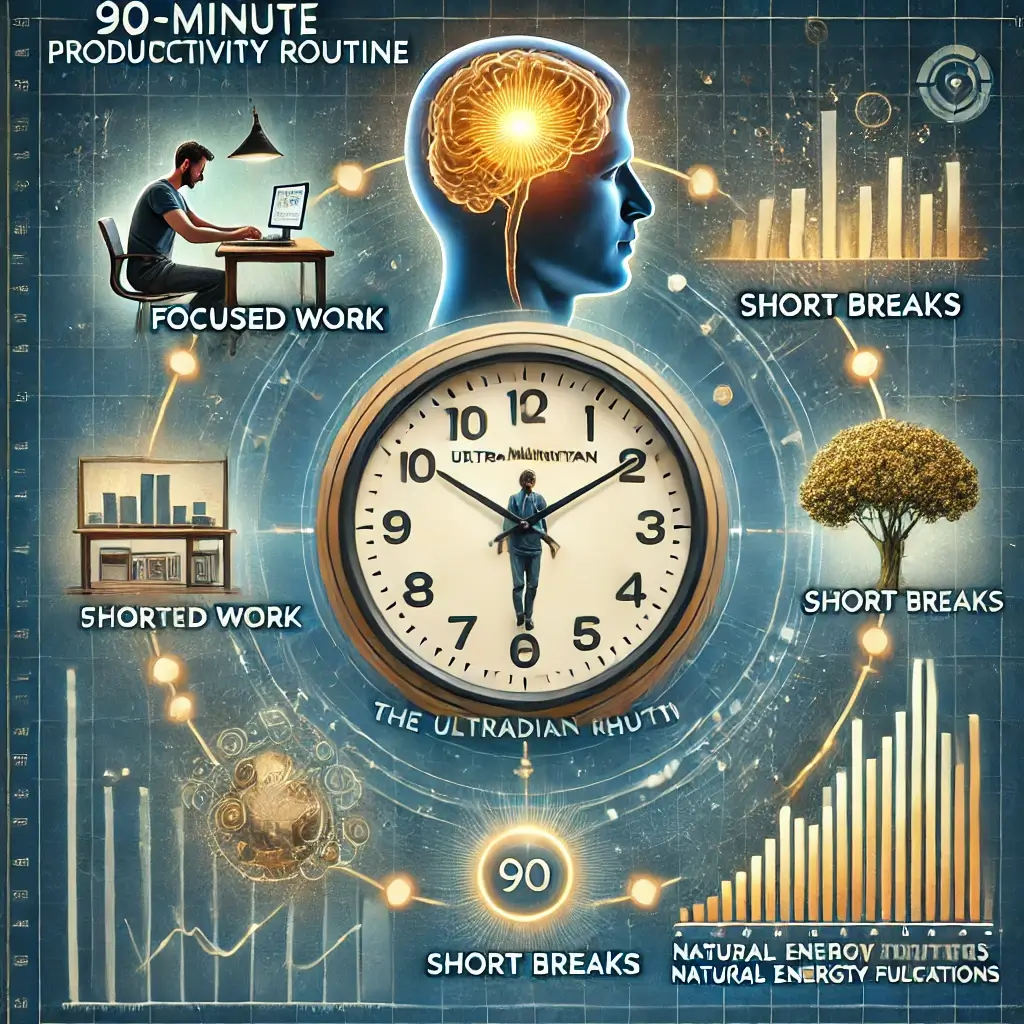 생산성을 높이는 90분 루틴 만들기 &ndash; 울트라디안 리듬 활용법