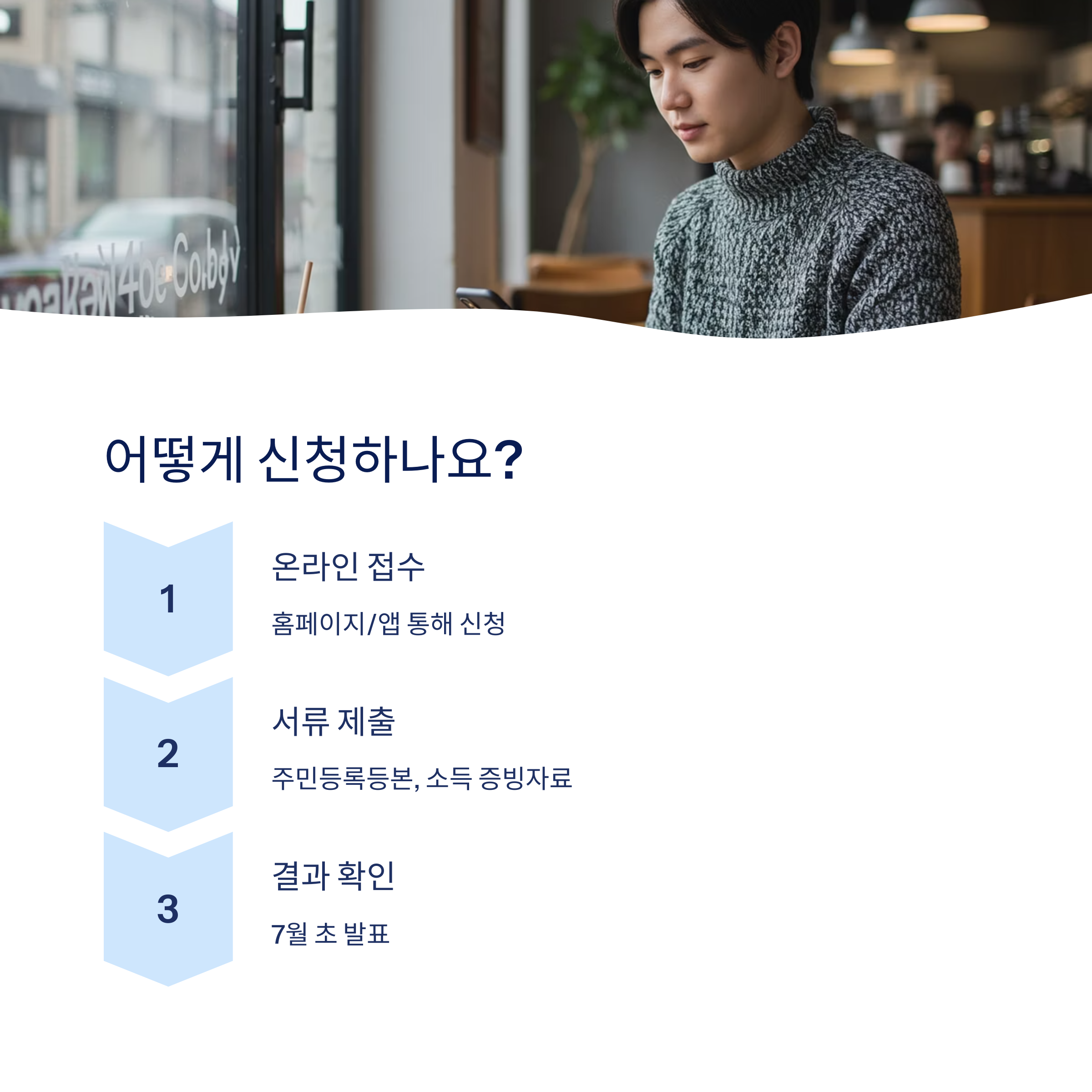 신청 방법과 일정