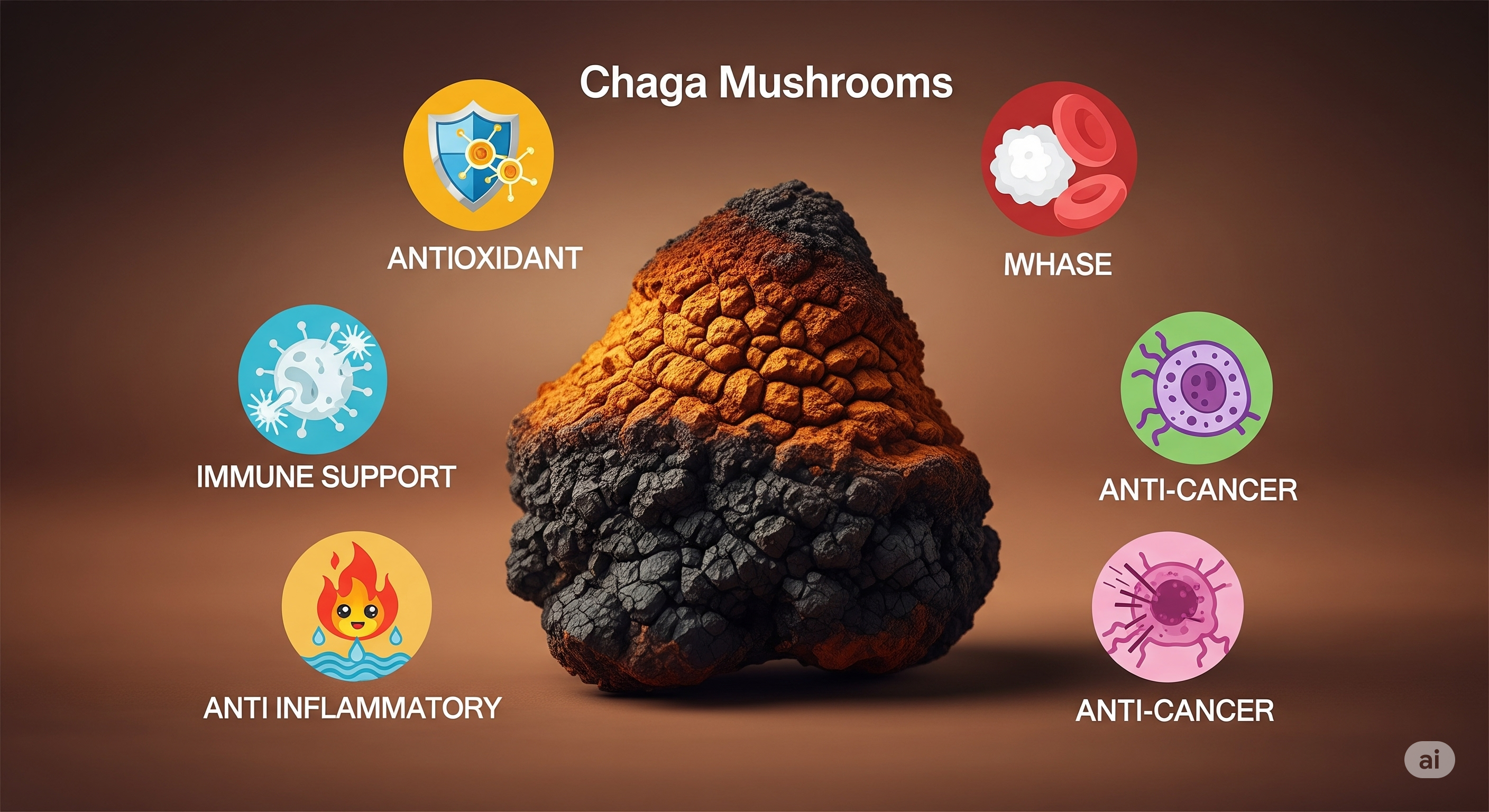 &quot;차가버섯 - 북유럽과 러시아에서 온 항산화의 제왕&quot;에 대한 이미지입니다.