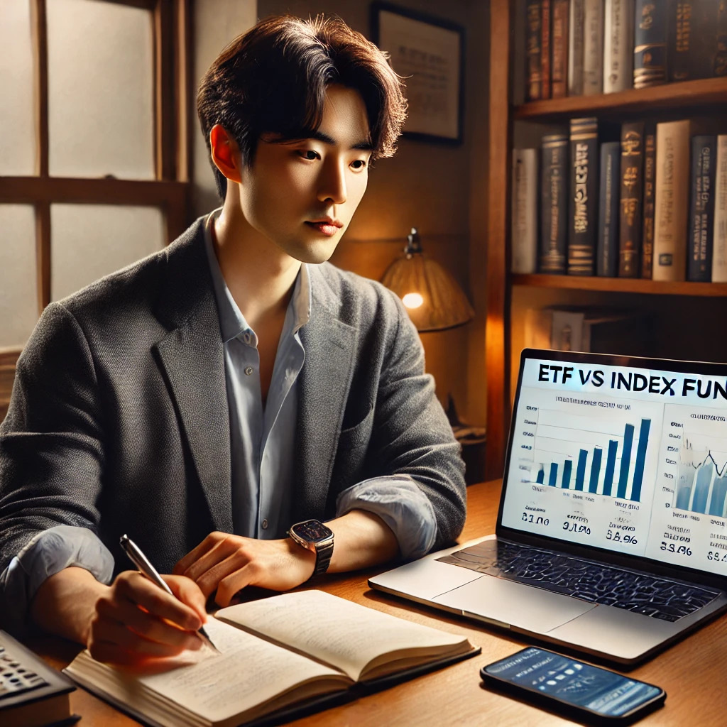 ETF vs 인덱스펀드 차이점 총정리|초보 투자자를 위한 선택 가이드