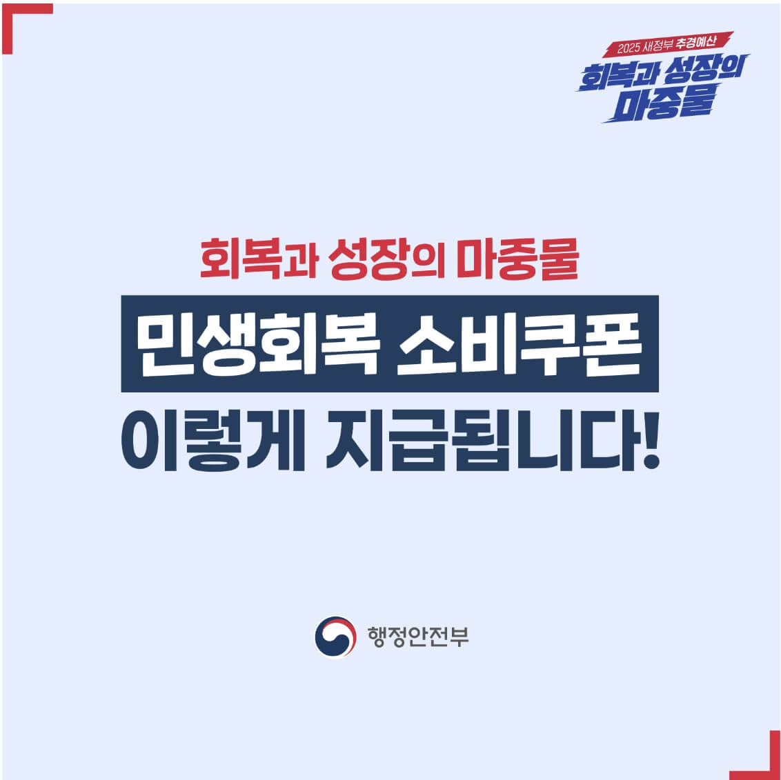 2025 민생회복 소비쿠폰