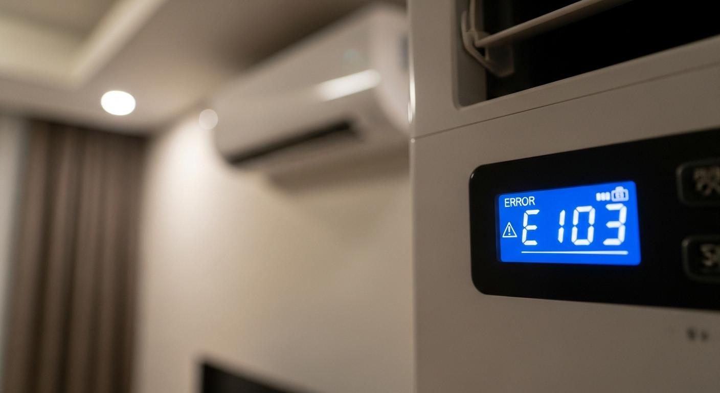 에어컨 고장 e1 03