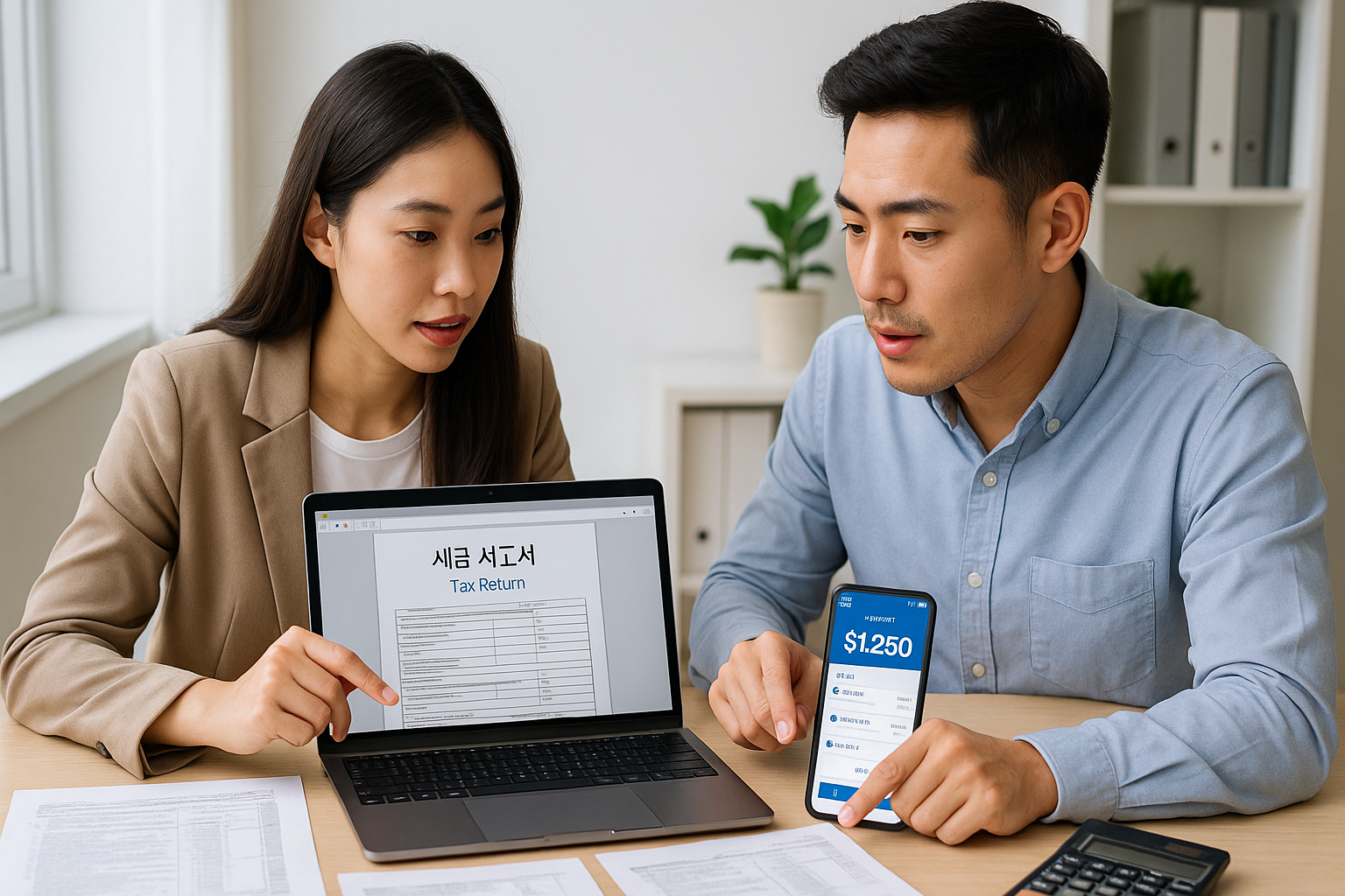 세금 신고 검토