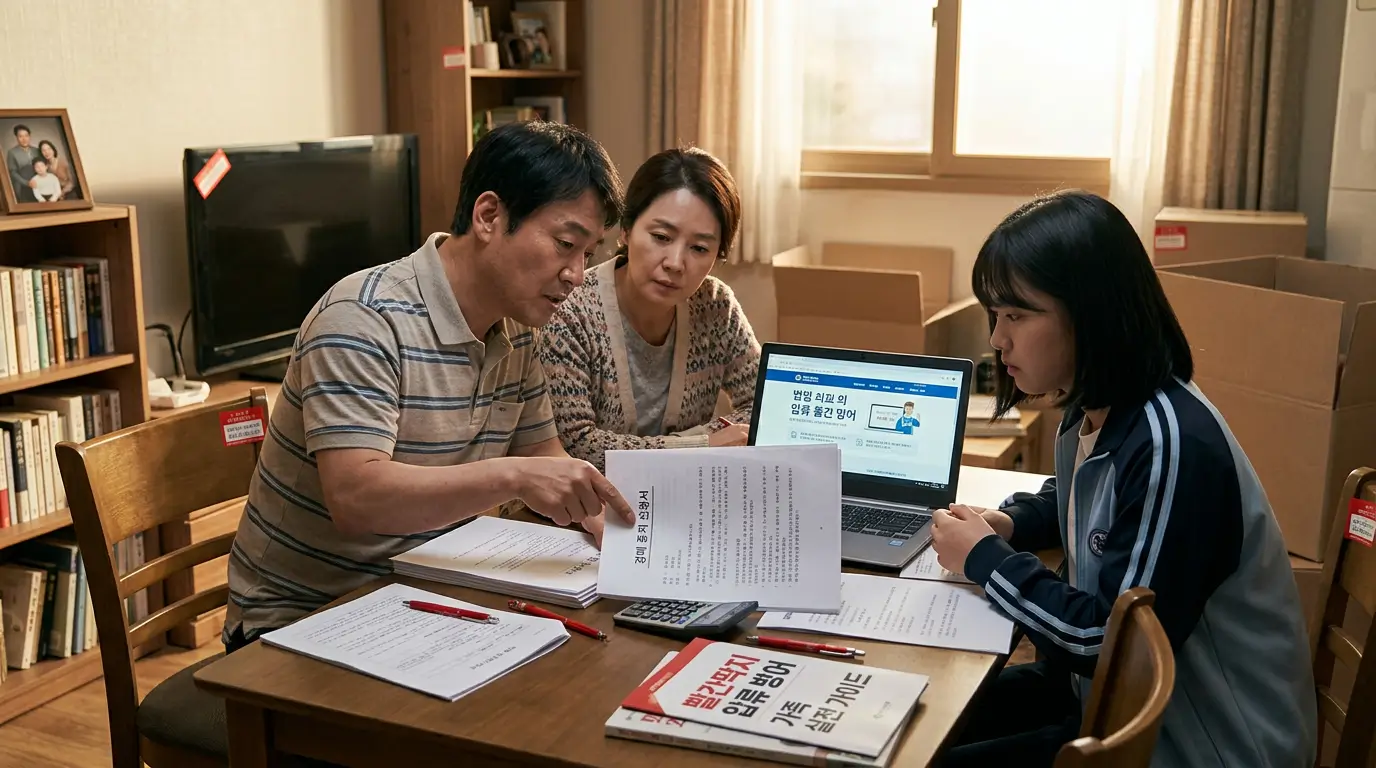 빨간딱지 가족 물건 방어 및 압류 물건 경매 중지 실전 방어