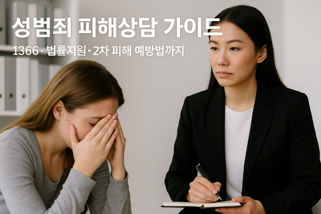 성범죄 피해상담 가이드