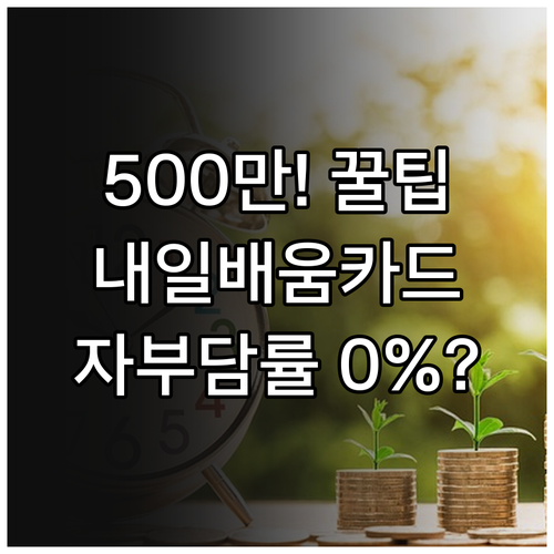 500만원 지원 2025 국민내일배움..
