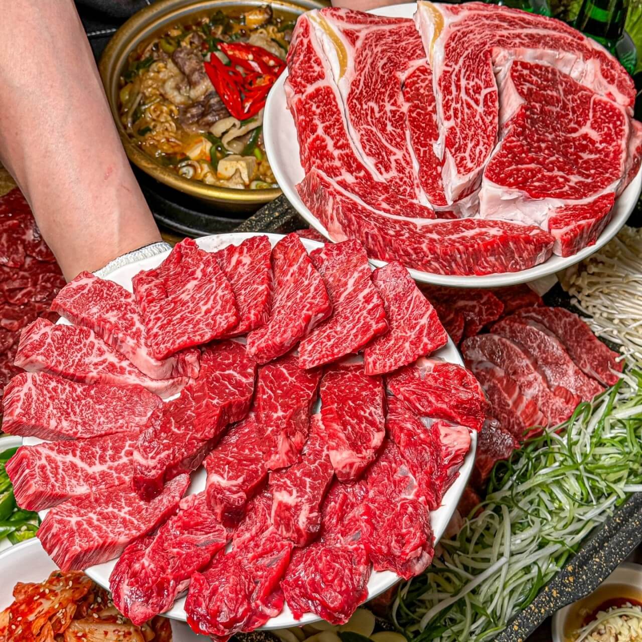 THE 맛있는 녀석들 518회 고고데이 특집 서울 삼전동 한우구이 정육식당 부농정육식당