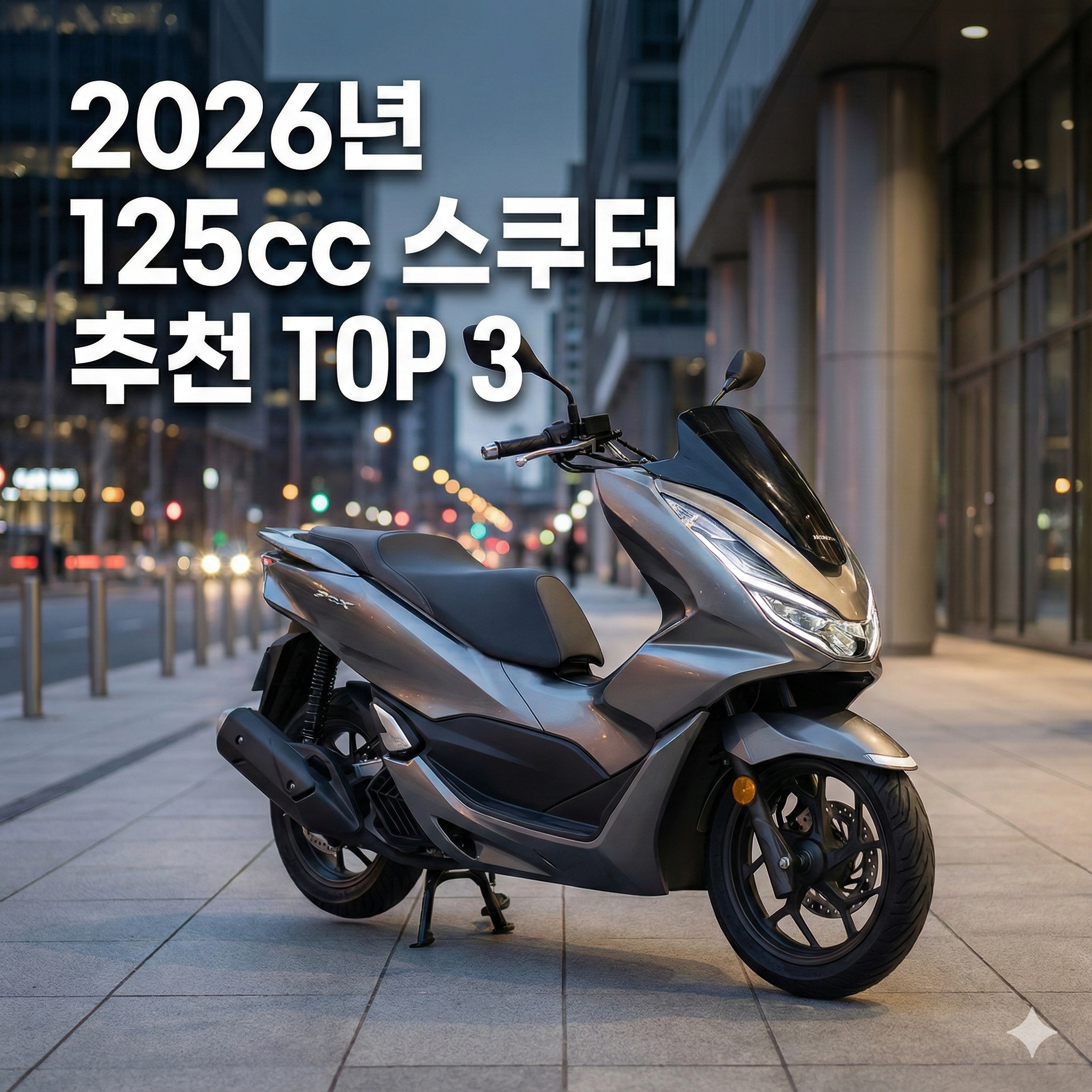 125cc 스쿠터 추천: 출퇴근 및 입문용 베스트 모델 총정리