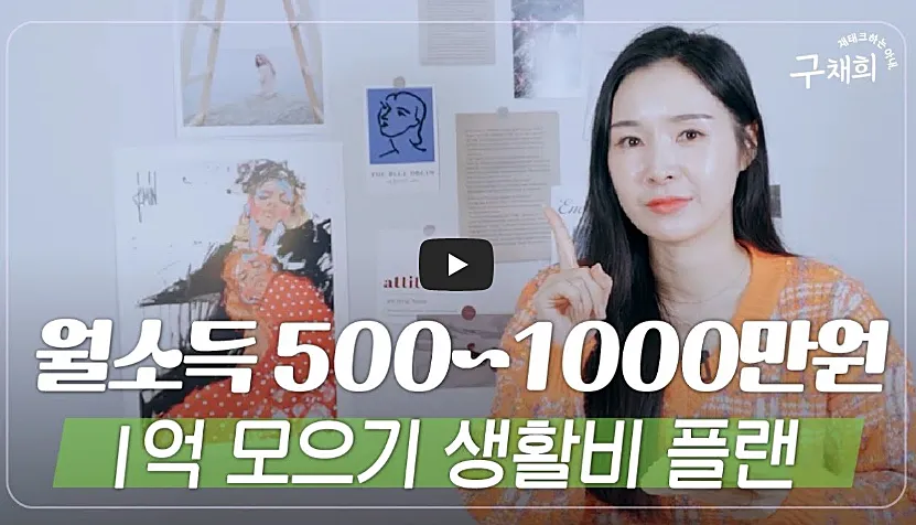 가계부-카테고리별-유뷰트영상