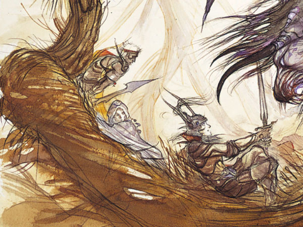 직업(전사, 도적, 몽크) 타이틀 이미지