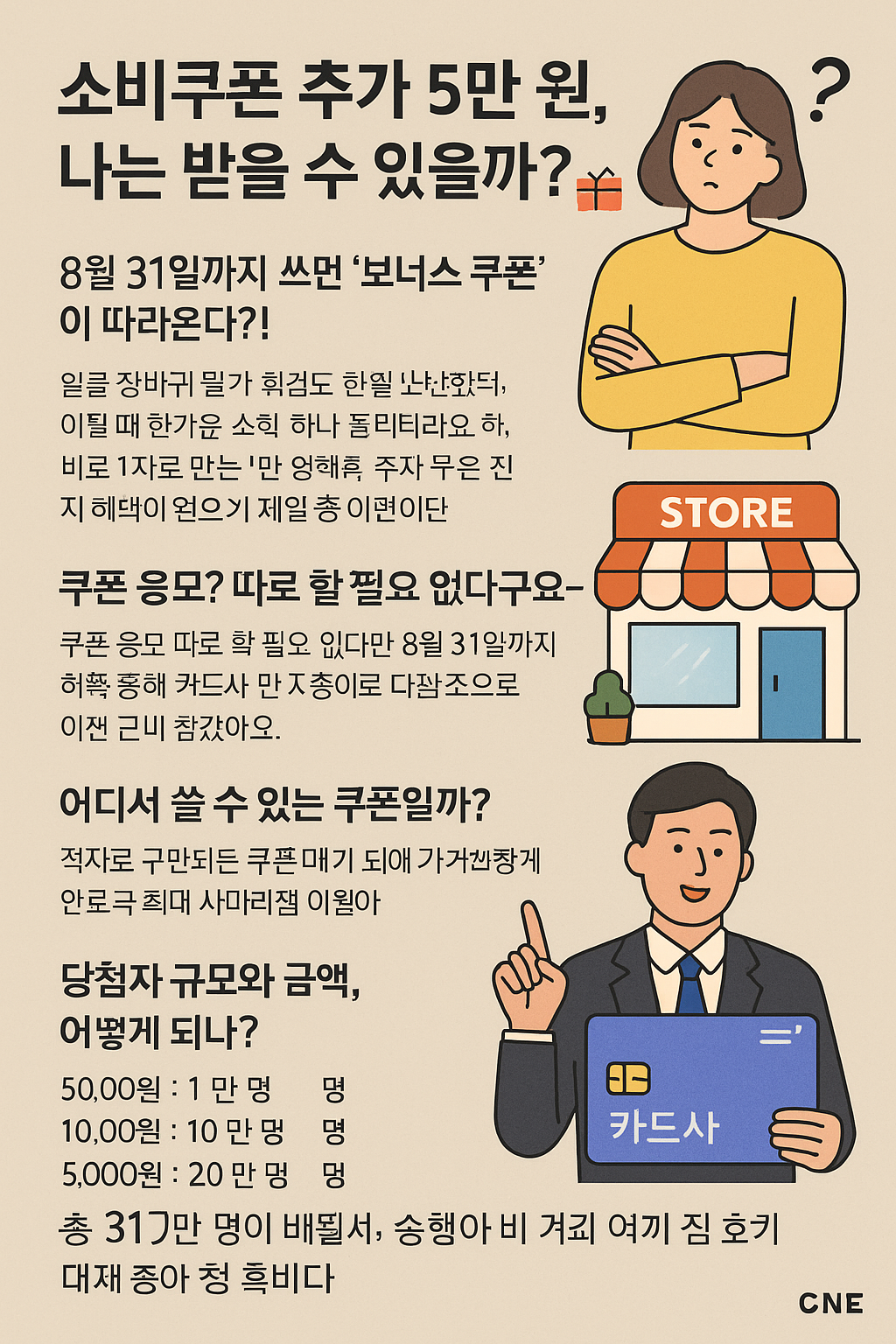 민생회복 소비쿠폰 추가 5만 원, 추가로 받는 방법 총정리