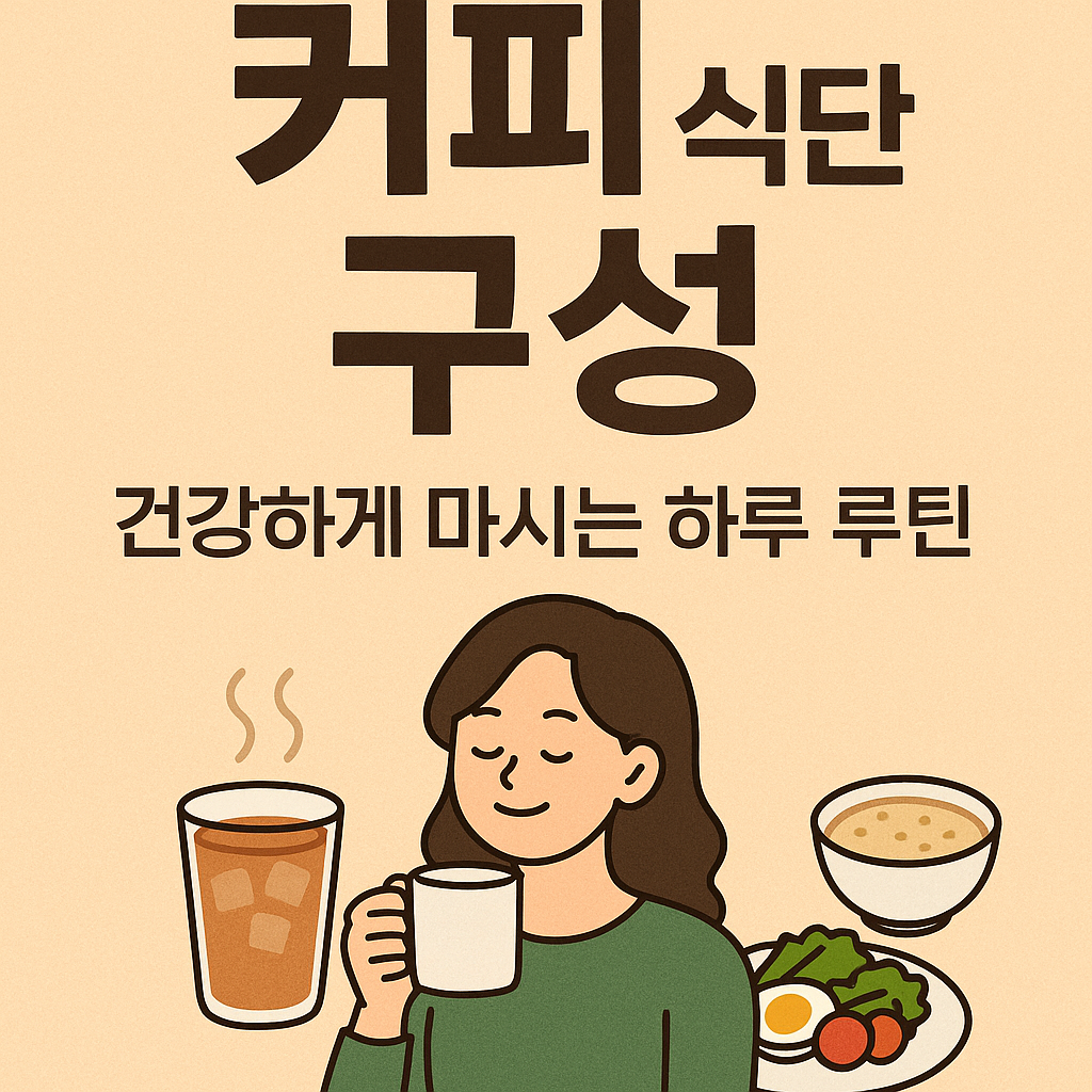 커피 식단 구성