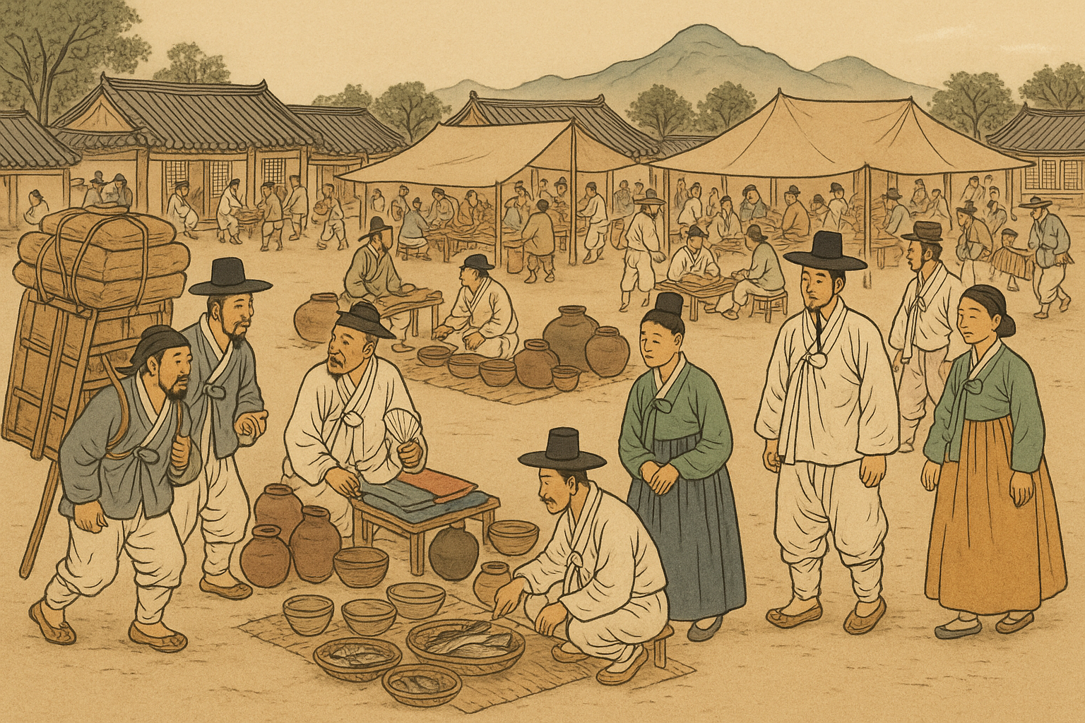 조선 후기 상업 발달은 어떻게 자본주의의 씨앗이 되었을까?