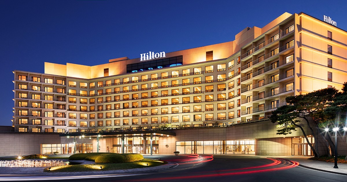 힐튼 호텔 경주 모습