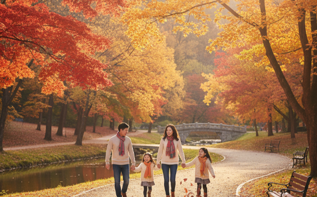 2025 가을 단풍 절정시기, 서울부터 내장산까지 전국 단풍명소 총정리 이미지