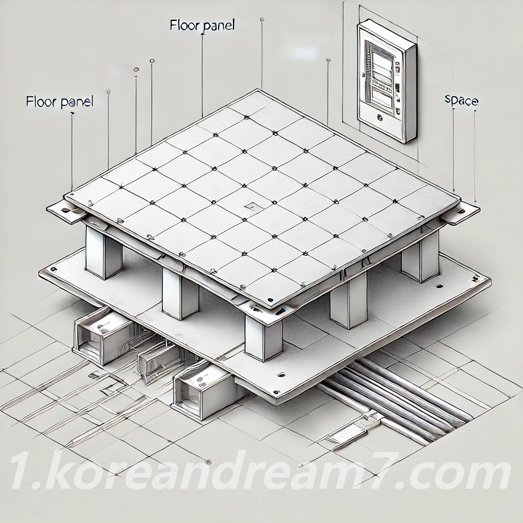 악세스플로어의 종류와 장단점 및 적용분야