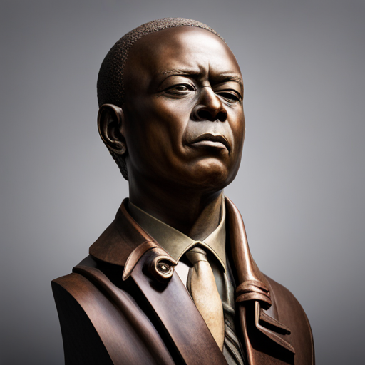 광주 정율성 흉상