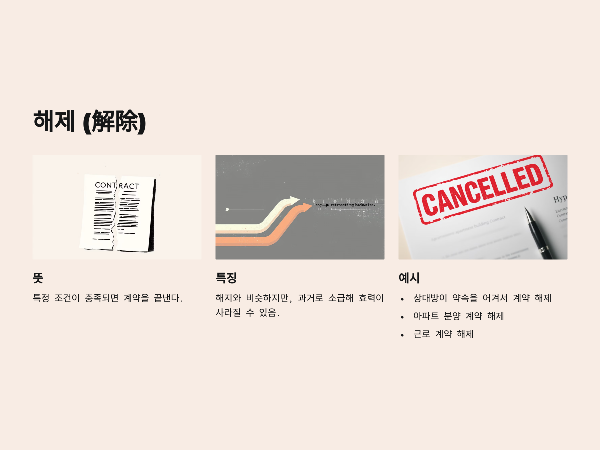 해제